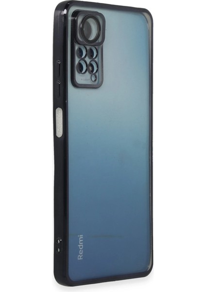 Xiaomi Redmi Note 12 Pro 4g Kılıf Razer Lensli Silikon - Siyah Ynsmr