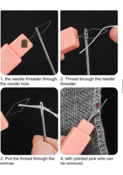 Dikiş Sökme ve Iplik Geçirici Ikisi Bir Arada Dikiş Yardımcısı fırsatları