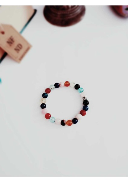 Doğal Taş Bileklik, Akik , Stresi Azaltır, Negatif Enerjiyi Giderir Nazara Karşı Korur Pembe Siyah fiyatları