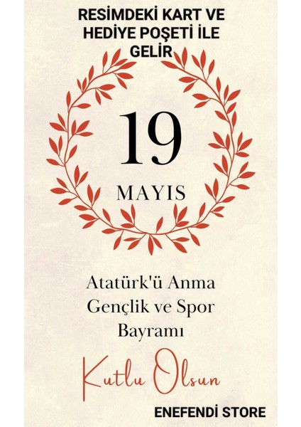 20 Adet Ayyıldızlı Fimo Marteniçka 19 Mayıs Tebrik Kartlı Bileklik Hediye Bahar Bilekliği indirimleri