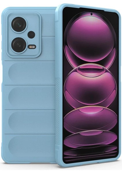 Xiaomi Redmi Note 12 4g Kılıf Optimum Silikon - Sky Blue Ynsmr