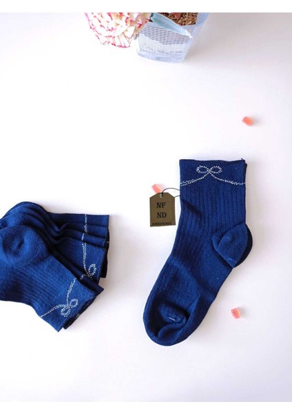 2çift Pamuklu Burun Dikişsiz Gültaşlı Kokulu Likralı Kısakonç Çorap Ekru Lacivert Kadın Çorabı 36-40 modelleri
