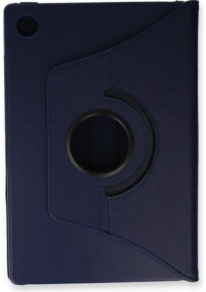 Samsung Galaxy Tab A9 Plus Kılıf 360 Tablet Deri Kılıf - Lacivert Ynsmr
