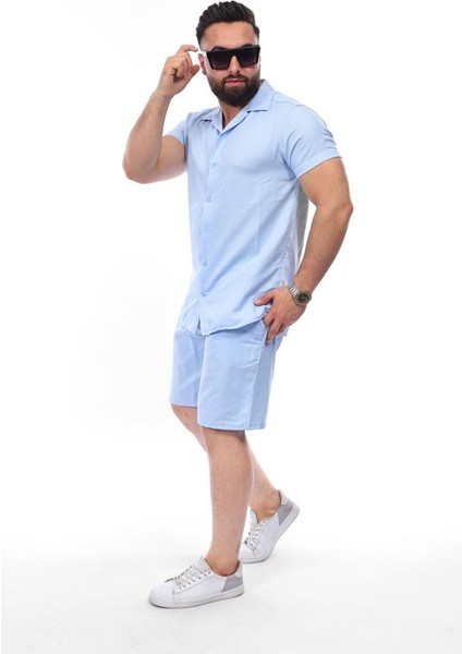 Yıkamalı Keten Alt Üst Takım