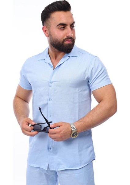 Yıkamalı Keten Alt Üst Takım