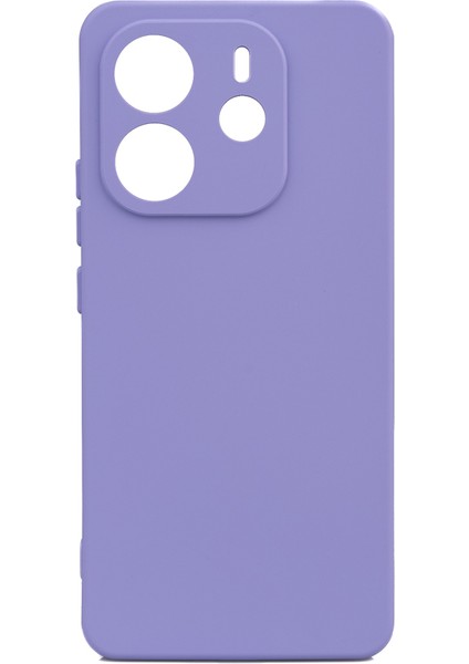 Redmi Note 14 4g Kılıf Sah Biye Silikon - Kırmızı