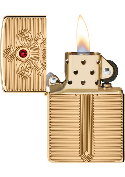 Çakmak High Polish Brass Rüzgar Geçirmez Tasarım Benzinli 1,5 Kat Kalınlıkta modelleri