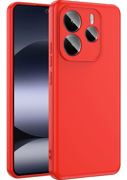 Redmi Note 14 5g Kılıf Sah Mara Lansman Kapak - Kırmızı fiyatları