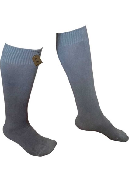 Anne Çorabı Dizaltı 240DEN Pamuklu Dikişsiz Sıkmayan Lastik Topuksuz Pantolon Çorap Saten Doku K Gri modelleri