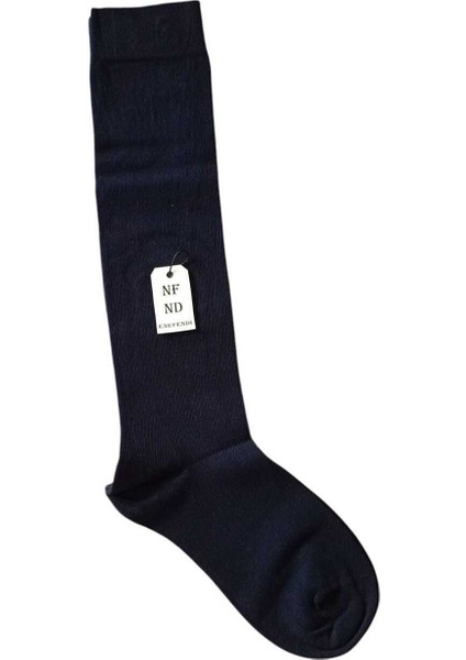 Anne Çorabı Dizaltı Lüx Kaliteli Pamuklu Burun Dikişsiz Sıkmayan Lastik Esnek Kadın Çorap Lacivert fırsatları