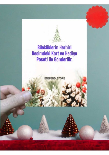 Bileklik Mavi Şeffaf Lacivert Taşlı Makrome Kırmızı Ipli 1.5cm Hediyelik Şans Arkadaşlık