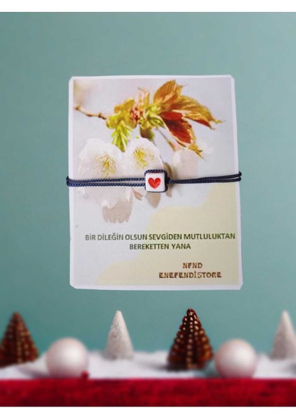 Bileklik Kalpli Lacivert Ipli Makrome Ipli Hediyelik Şans Arkadaşlık Bilekliği fiyatları