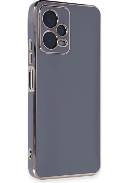 Xiaomi Redmi Note 12 Pro Plus Kılıf Volet Silikon - Mavi Ferrg