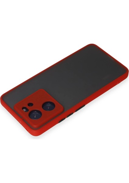 Xiaomi Mi 13T Pro Kılıf Montreal Silikon Kapak - Kırmızı Ferrg