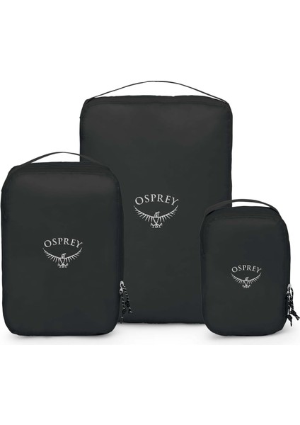 Ultralight Büyük Boy Siyah Organizer Küp Çift Fermuarlı, Çevreci Tasarım fiyatları