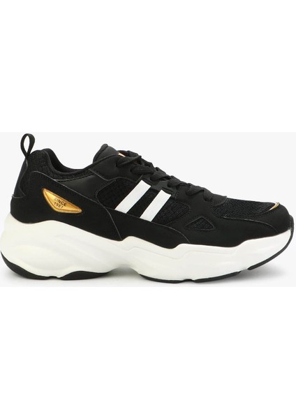 Rio G Siyah - Gold Kadın Sneaker 20041-G