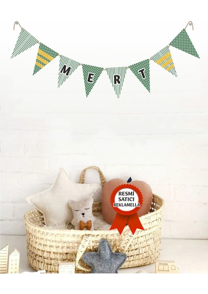 Model 184 Kişiye Özel Isimli Yazılı Banner Doğum Günü Süsü Flama Bayrakları fiyatları