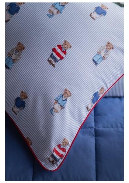 Teddy Tek Kişilik Yatak Örtülü Set