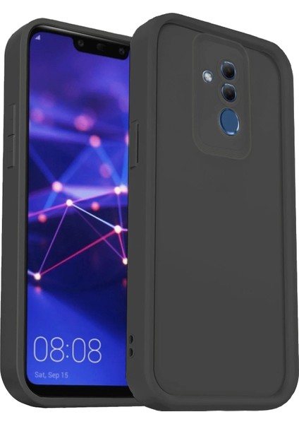 Huawei Mate 20 Lite Kılıf Viera Silikon - Siyah Ynsmr