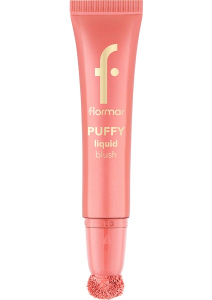 Puffy Liquid Nemlendirici Etkili & Parlak Bitişli Sünger Aplikatörlü Likit Allık (001 Pinky Glow) 8682536093866