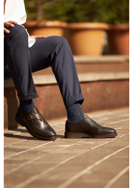 Aurolion Model Natural Floater Deri Casual Ayakkabı