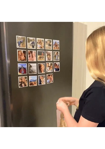 Kişiye Özel 9x9 cm Kare Fotoğraf Magnet Seti – 18 Adet Hatıra Görselleri ile Buzdolabı Veya Metal Yüzeyler Için Dekoratif ve Anı Dolu Tasarım fırsatları