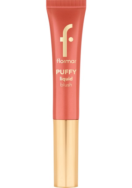 Puffy Liquid Nemlendirici Etkili & Parlak Bitişli Sünger Aplikatörlü Likit Allık (02 Peachy Glow) 8682536093880