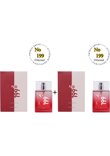 No: 199 + No: 199 Unisex Parfüm Edp 50 ml Oriental