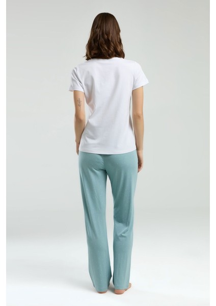 8983 Kadın Kısa Kol Pijama Takım modelleri