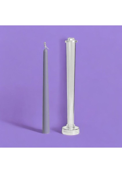 Mika Şamdan Mum Kalıbı Düz