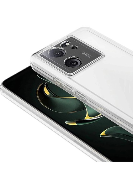 Xiaomi Mi 13T Pro Kılıf Lüx Şeffaf Silikon Ferrg