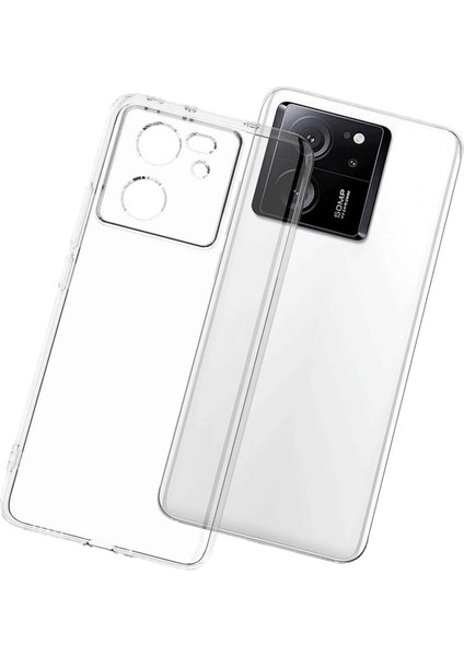 Xiaomi Mi 13T Pro Kılıf Lüx Şeffaf Silikon Ferrg