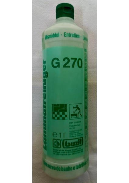 G270 Laminant ve Yüzey Temizlik Maddesi Konsantre1 Litre