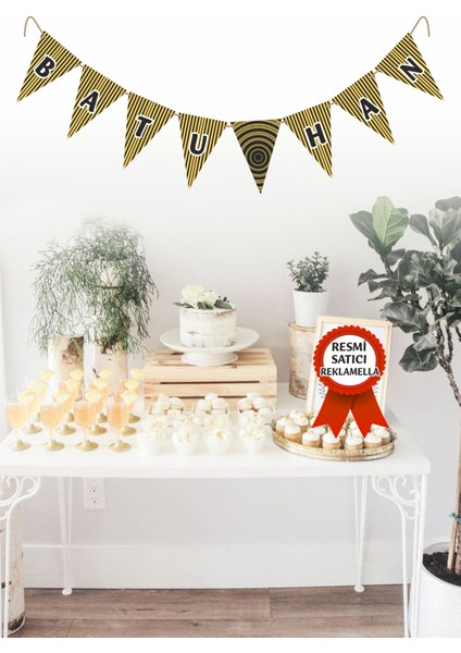 Model 186 Kişiye Özel Isimli Yazılı Banner Doğum Günü Süsü Flama Bayrakları fiyatları