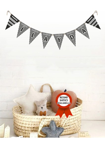 Model 187 Kişiye Özel Isimli Yazılı Banner Doğum Günü Süsü Flama Bayrakları fiyatları