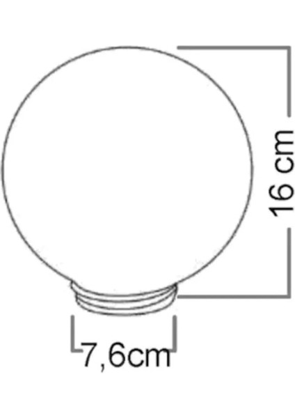 Armatür Yedek Parçası, 15'lik Pvc Glop, 15 cm Çapında Küre, Eskiyen Armatürler Için Yedek Parça