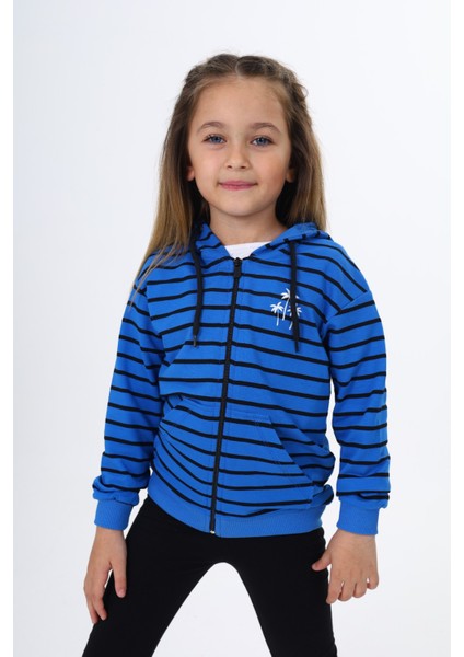 Kız Çocuk Baskılı Hırka