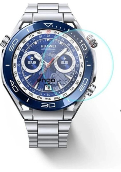 Huawei Watch Ultimate Polymer Nano Ekran Koruyucu - Şeffaf Ferrg