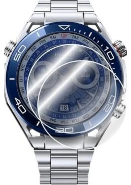 Huawei Watch Ultimate Polymer Nano Ekran Koruyucu - Şeffaf Ferrg modelleri