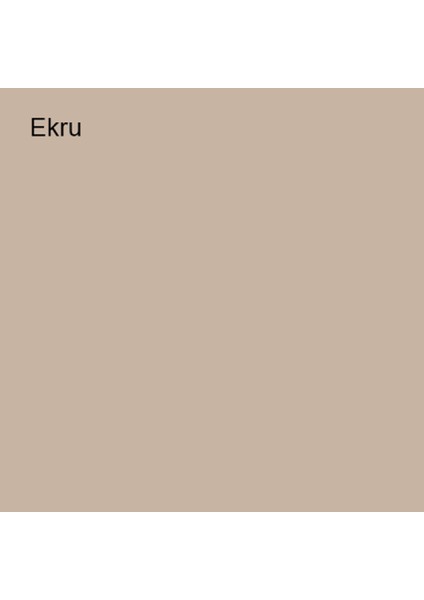Plastik Mat Iç Cephe Boyası Ekru 7,5 Lt (10 Kg)