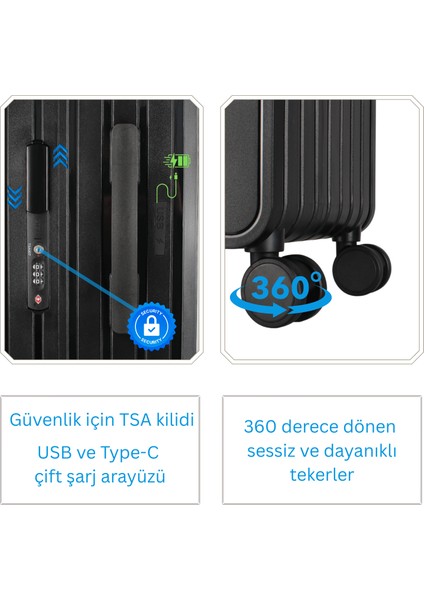 Nova Pc Polikarbon Kırılmaz Kabin Boy Beyaz Valiz indirimleri