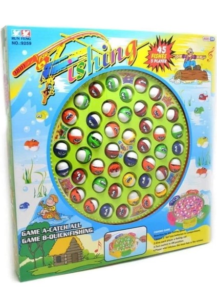 Pasifik Fishing 9259 Pilli Balık Tutma Oyunu