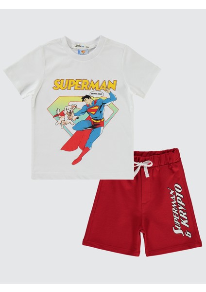 Civil Boys Erkek Çocuk Takım 2-5 Yaş Beyaz