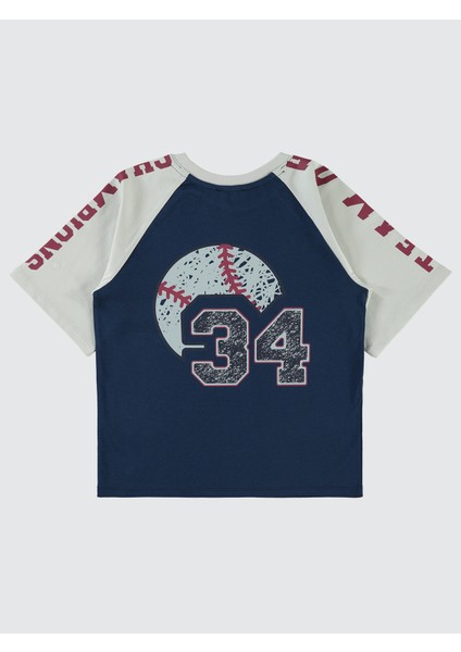 Erkek Çocuk Tişört 10-13 Yaş Lacivert fiyatları