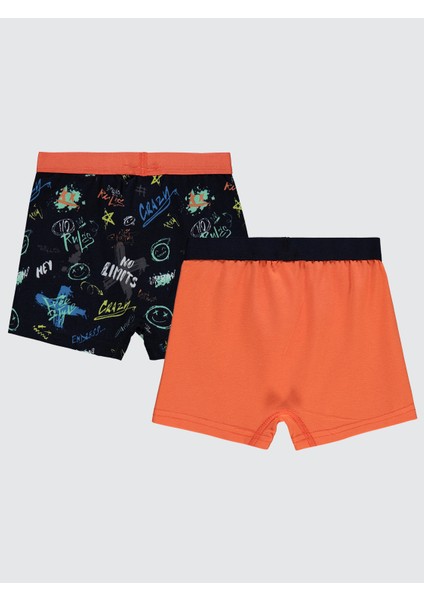 Erkek Çocuk 2'li Boxer Set 2-10 Yaş Standart