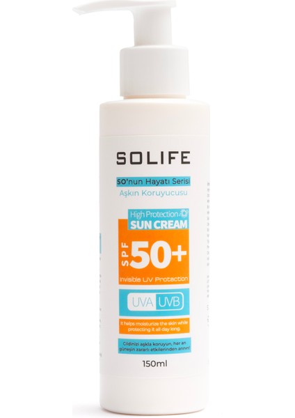 Aşkın Koruyucusu 50+ Spf Güneş Kremi