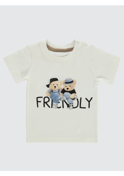 Erkek Bebek 3'lü Şortlu Takım 6-18 Ay Haki fiyatları