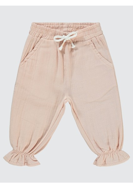 Kız Bebek Pantolon 6-18 Ay Pembe