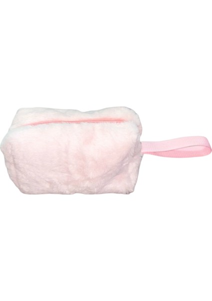 Chicclutch Günlük Makyaj Çantası - Şık ve Kompakt TASARIM-16X10X6,50 cm Puluş Pembe