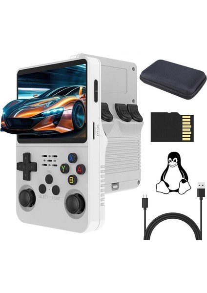 R36S Oyun Kolu Retro Tasarım, Güçlü Işlemci, Kolay Kullanım